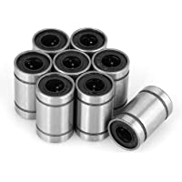 8 piezas LM6UU 6mm Rodamiento de Bolas Buje Movimiento Lineal Impresora 3D Máquina de Grabado Accesorios